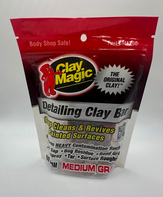 Clay Magic Red Clay (Med) 200 Gram Bar